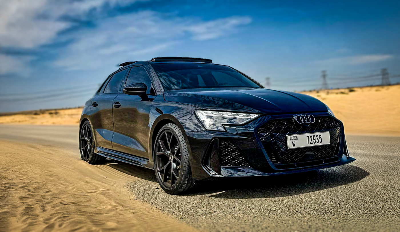 Audi RS3 2026 (Mythos Black Metallic)
