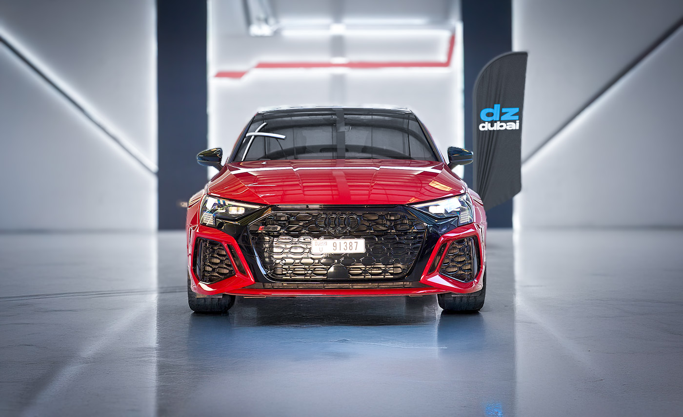 Audi RS3 2024 (Progressive Red Metallic)